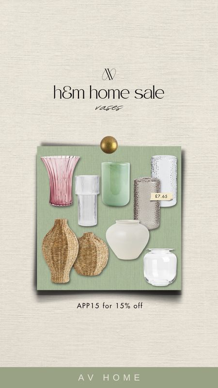 H&M Home Sale - favourite vases

#LTKFind #LTKhome