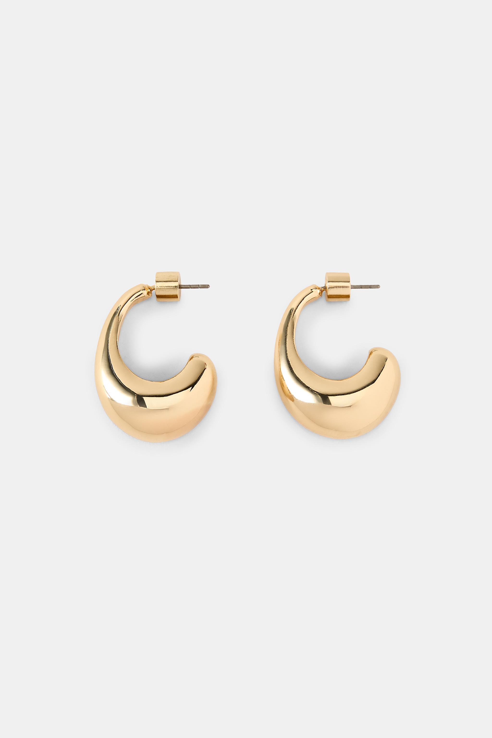 METAL TEARDROP EARRINGS | Zara US
