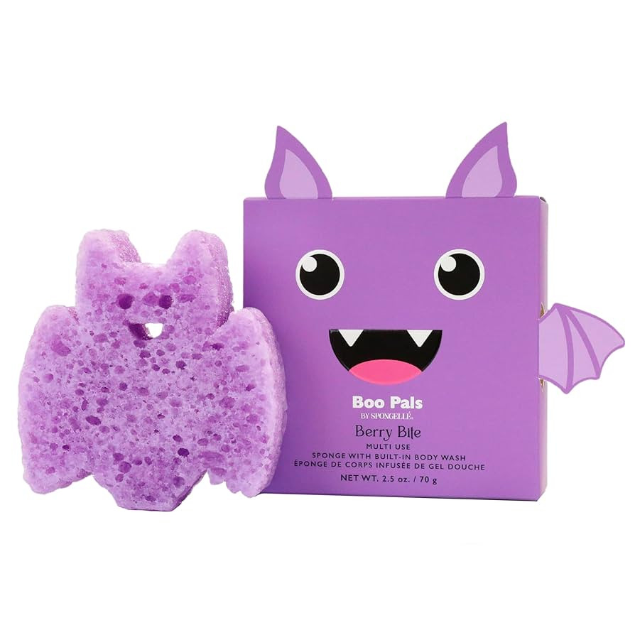 Spongelle Berry Bite Bat | Boo Pals Body Buffer | Amazon (US)