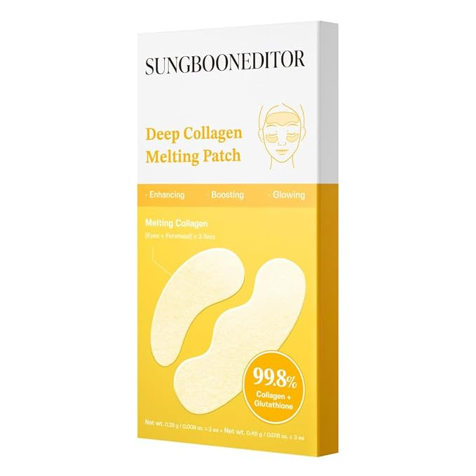 SUNGBOON EDITOR Deep Collagen Melting Eye Patch with Glutathione, 6ea | Amazon (US)