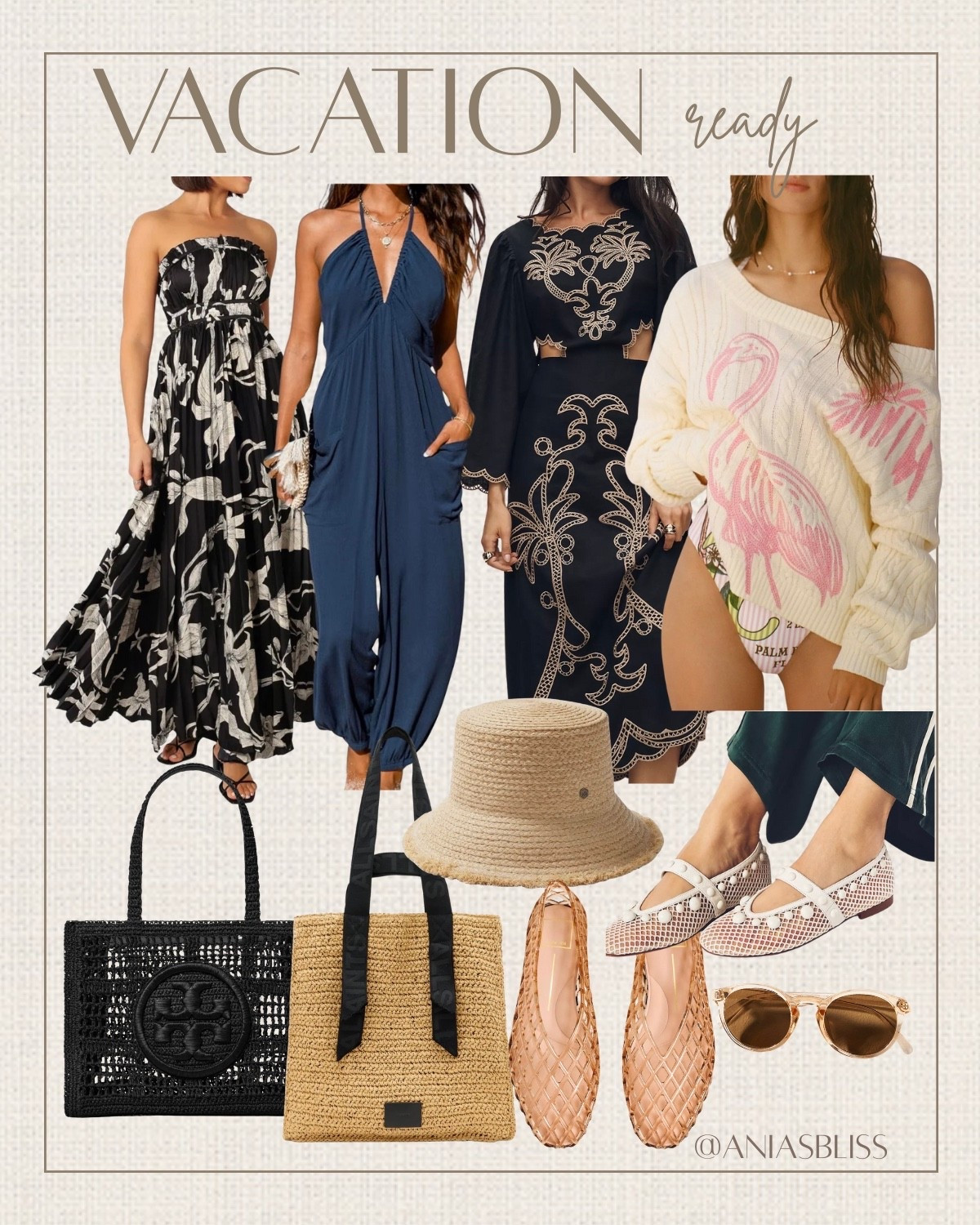 Vacation outfits, vacation bags, sandals 

#LTKOver40 #LTKmomlife #LTKTravel