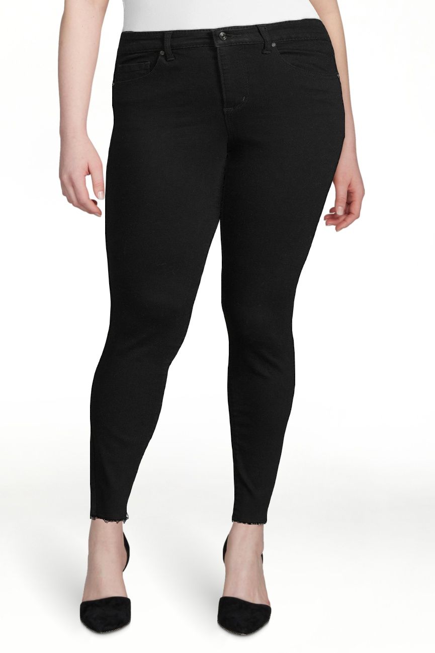 Sofia Jeans Women's Rosa Curvy Super High Rise Destructed Skinny Ankle Jeans - Walmart.com | Walmart (US)