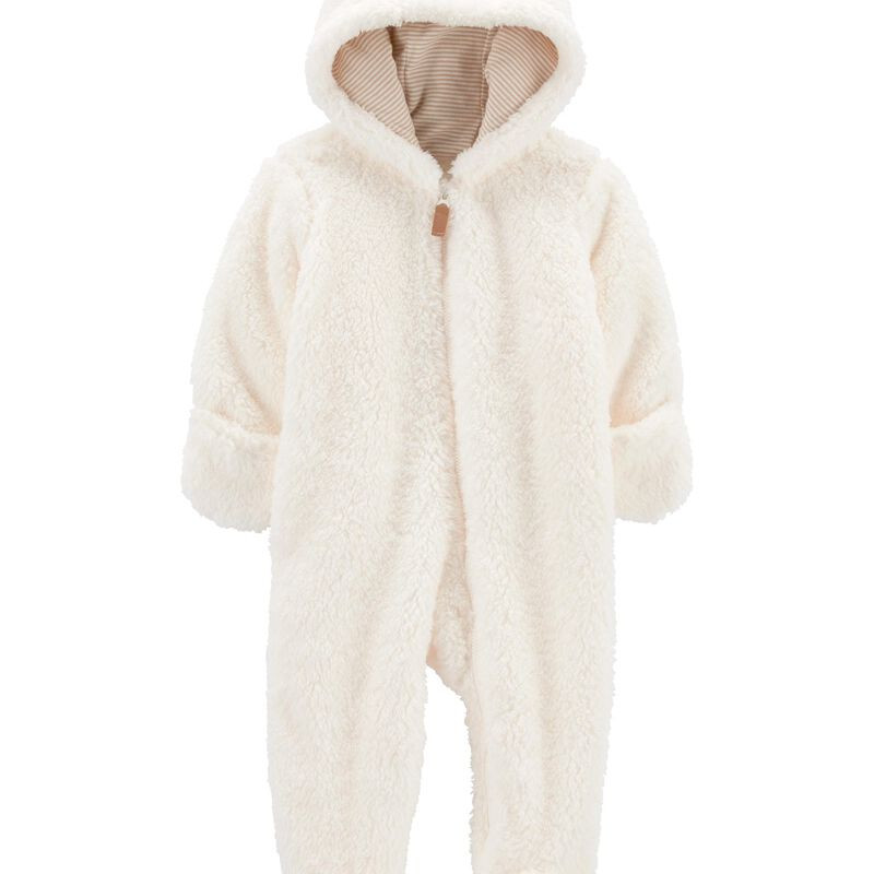 Baby Zip-Up Sherpa Pram | Carter's