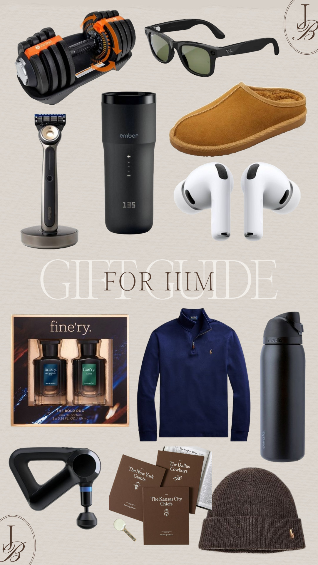  
Gift guide for him - the husband, boyfriend, dad - all the men in your life! 
 

#LTKMens #LTKHoliday #LTKGiftGuide