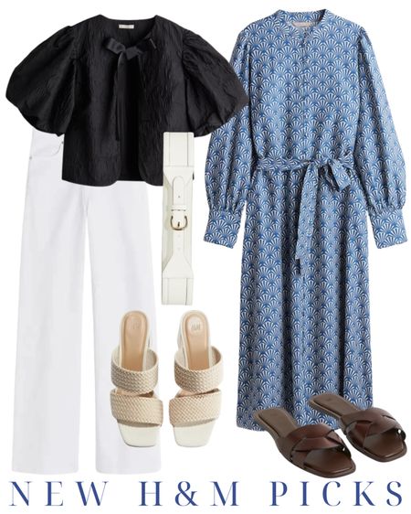 H&M finds | women’s clothing | dress | bow top | white jeans | sandals | heels | tie dress

#LTKbeauty #LTKstyletip