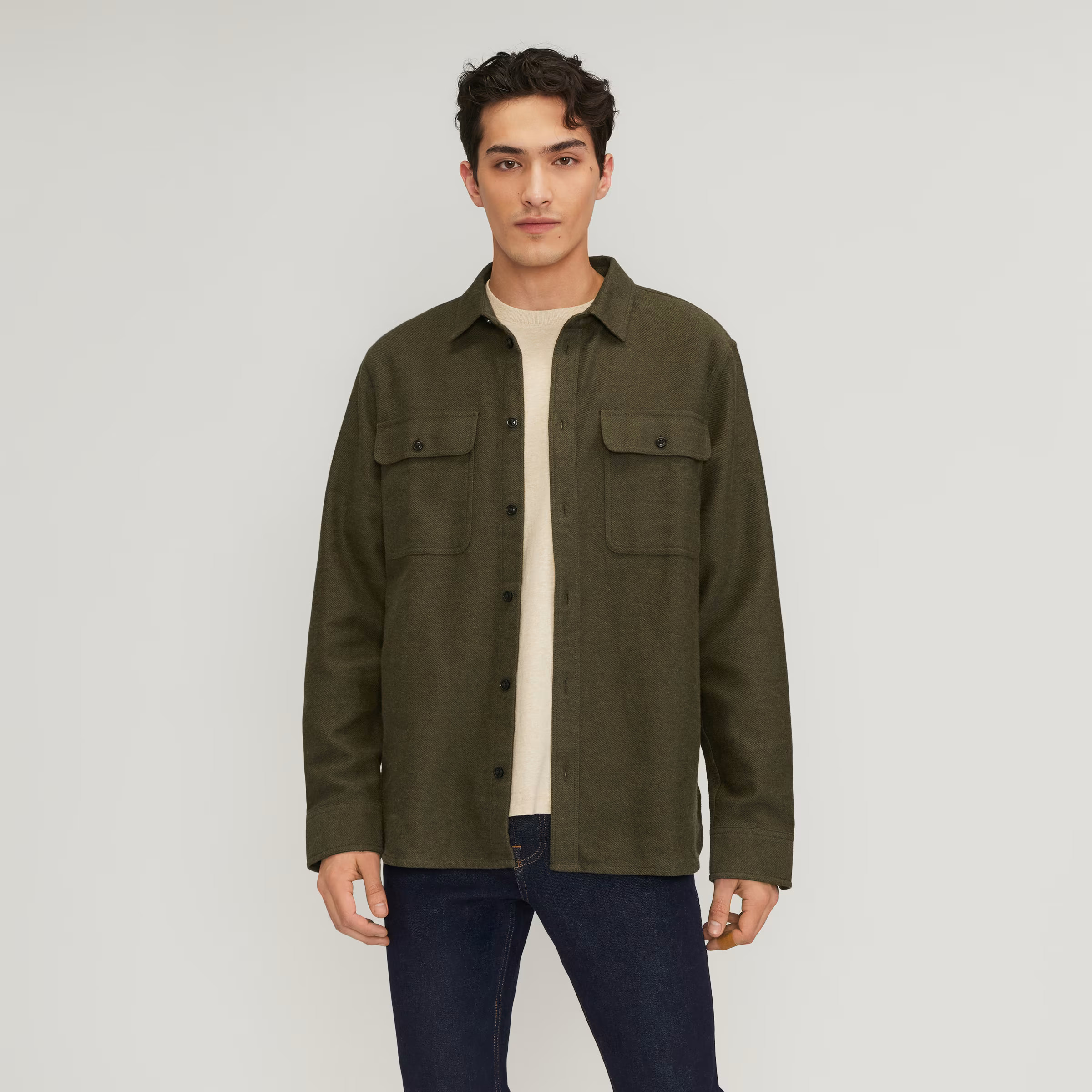 The Heavyweight Overshirt | Uniform | Everlane