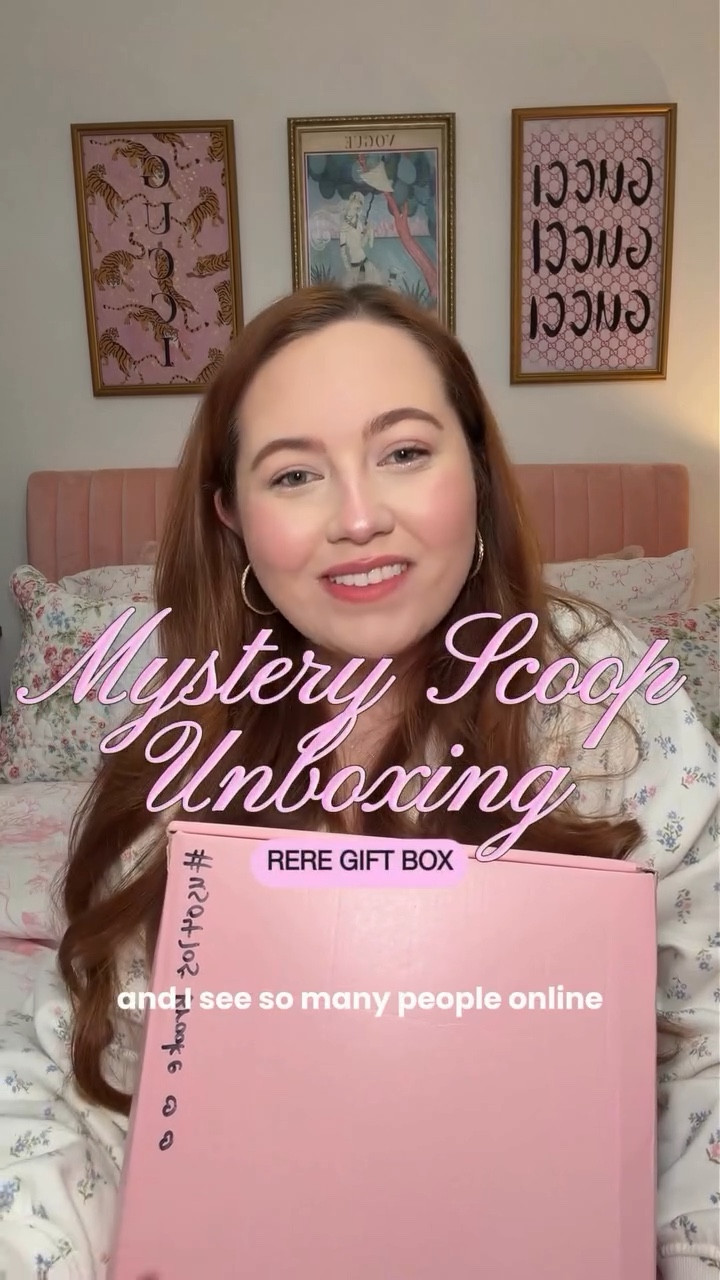 Unboxing my 3 scoop order from ReRe Gift to see if these mystery scoop boxes are really worth the money 👀🩷✨ #mysteryscoop #luckyscoop #reregift #miffy #hellokittyandfriends @rere_gift_shop