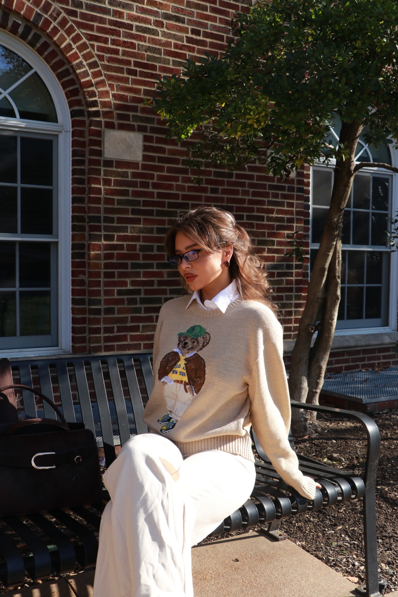 The perfect polo bear sweater 🧸 #sweater #preppy #polo #ralphlauren 

#LTKootd #LTKSeasonal #LTKWorkwear