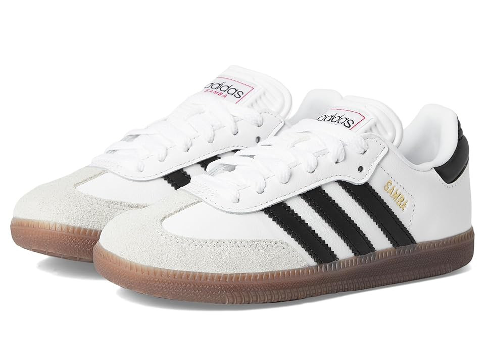 adidas Kids Samba (Toddler/Little Kid/Big Kid) Kids Shoes White/None/None: 3 Little Kid M, Leather | Zappos.com