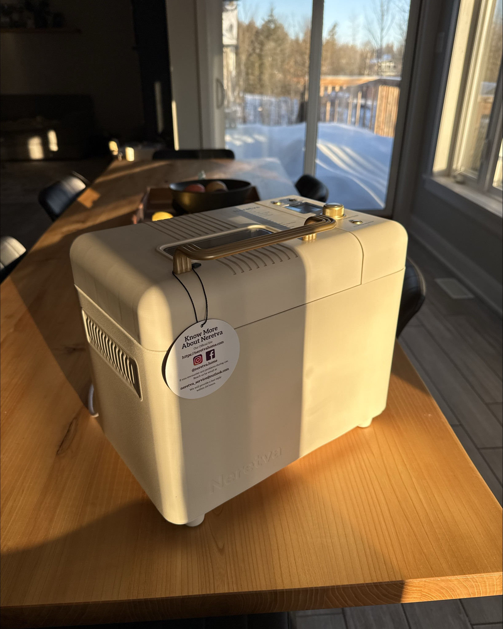Gifted a bread maker for my birthday and obviously had to test her out immediately 🤍🍞 First loaf = success. The smell of fresh bread in your kitchen just hits different… and no preservatives? Say less.

#LTKfoodie #LTKdayinmylife #LTKHome