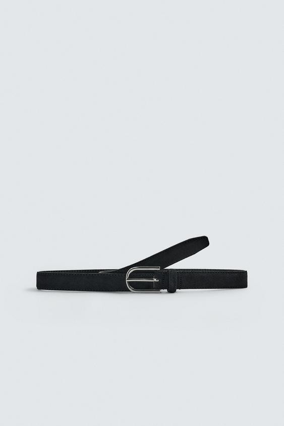 SPLIT LEATHER BELT | Zara US