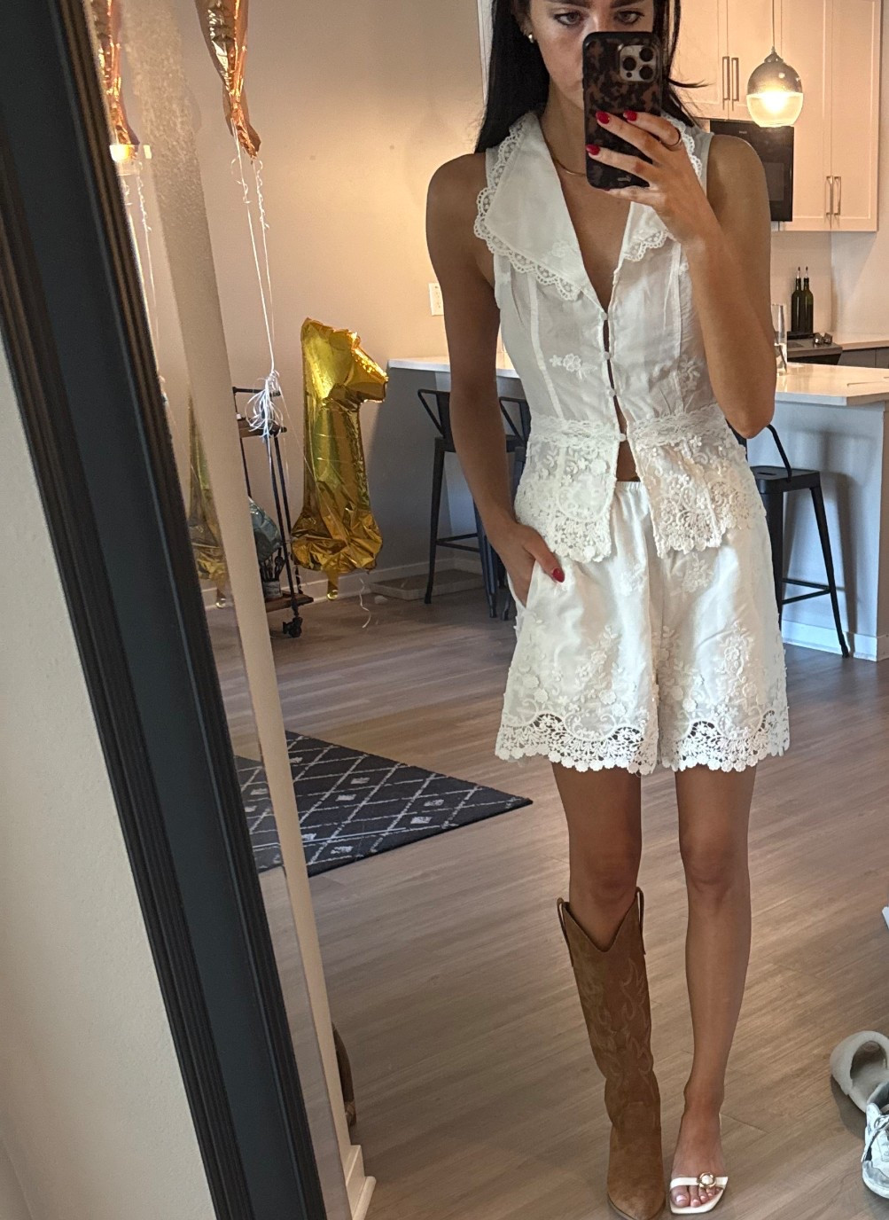 Cute two piece white set 

#LTKFindsUnder50 #LTKFindsUnder100 #LTKShoeCrush