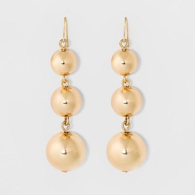 SUGARFIX by BaubleBar Gold Ball Drop Earrings - Gold | Target