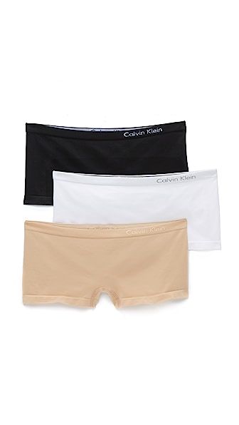 Pure Seamless 3 Pack Boy Shorts | Shopbop