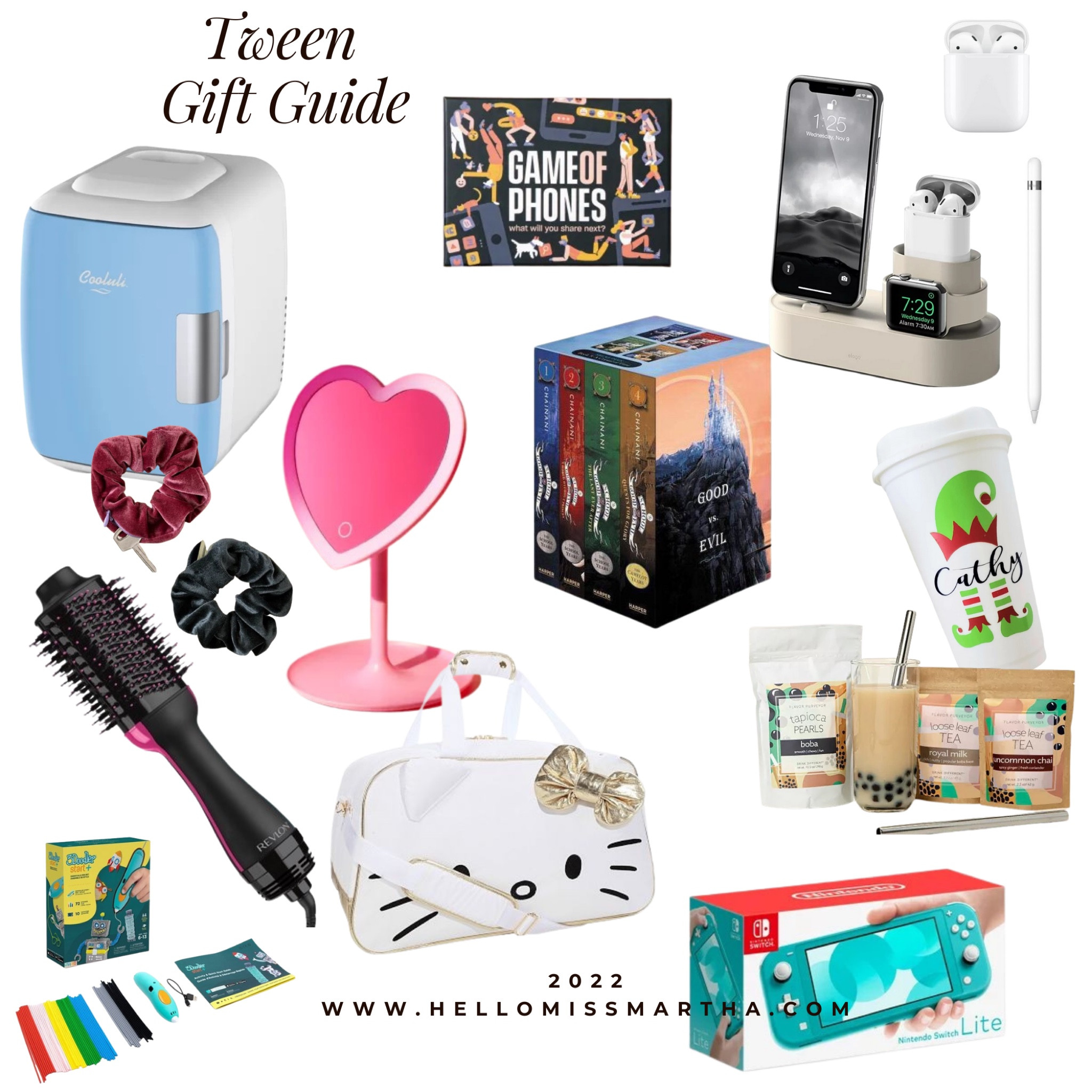 Buying for tween can be super hard!  They want it all and they are very specific!  But, here’s a few suggestions that are sure to put a smile on your little tweens face! 

#LTKGiftGuide #LTKHoliday #LTKkids