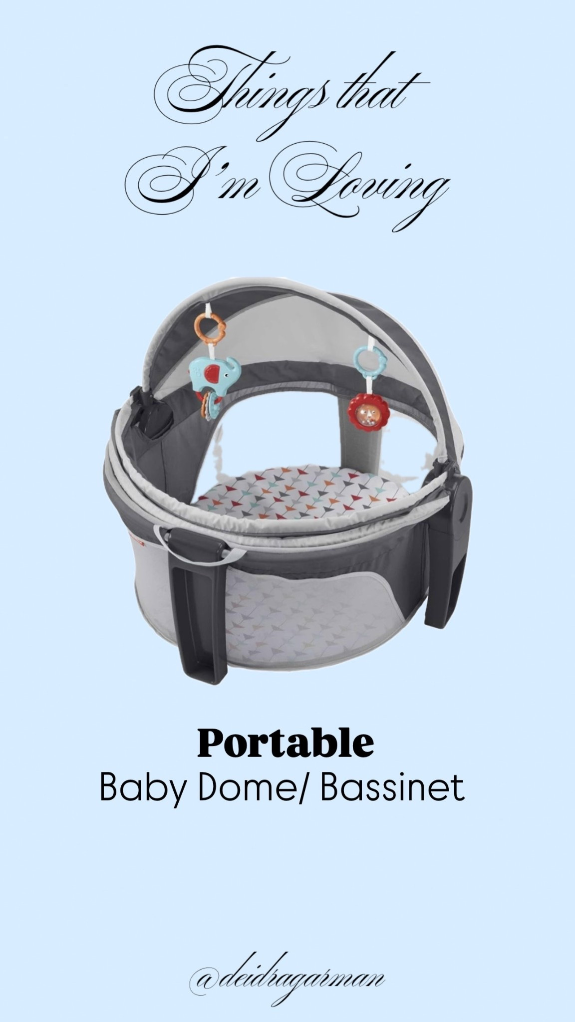 Hands down, the Baby Dome is a lifesaver for naps outside the house 🤍 Cozy, portable, and perfect for the beach or trips. highly recommend!

Baby registry, first time mom, baby must have, Fisher-Price

#LTKBaby #LTKBump #LTKTravel