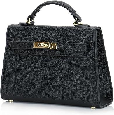 Top Handle Bag Mini Bag Dupes Luxury Bags for Women Designer Purse Handbags Tote Bag Leather Satc... | Amazon (US)