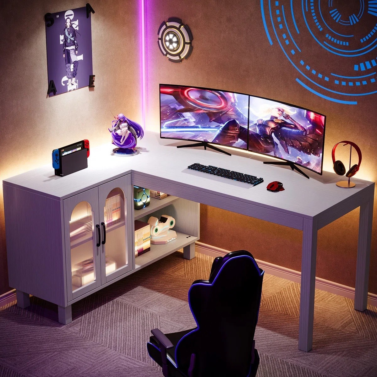 Complete your most important projects first 2026 and beyond with the L Shaped Desk With Storage Cabinet, 59 Inch Corner Computer Desk Home Office Desk. This L-shaped desk is ON SALE and under $250.

Keywords: L-shaped table, writhing desk, remote work, work from home, home office, computer desk, home office desk, home office writing desk, wooden writing desk, writing desk with storage 


#LTKSpringSale 

#LTKSaleAlert #LTKHome