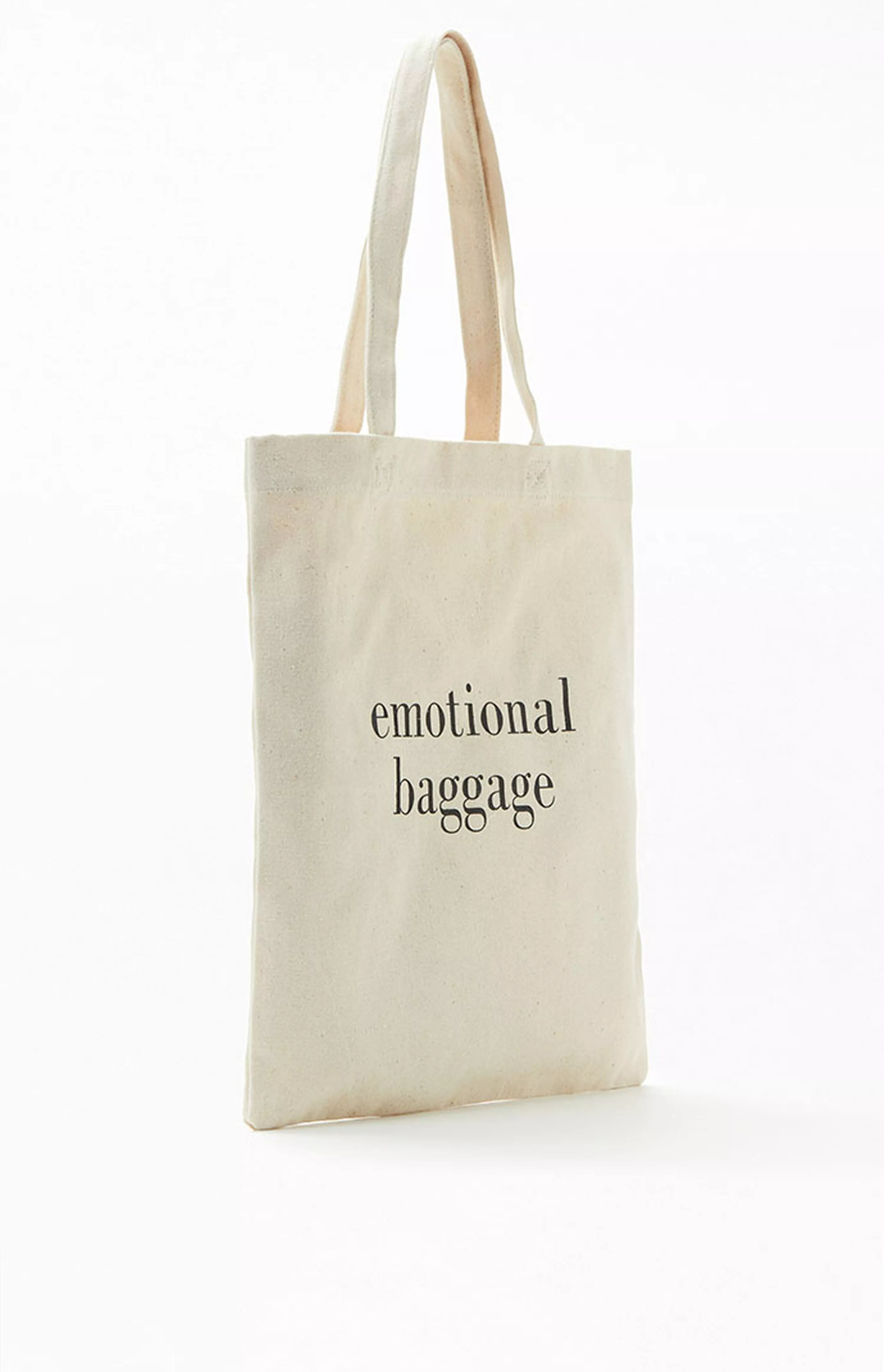 Emotional baggage outlet tote