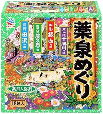 Japanese Hot Spring Bath Powders - 30g X 18 Packs by Yumeguri | Amazon (US)