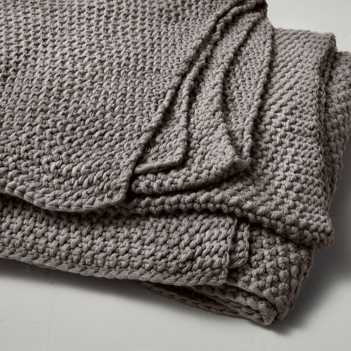 Chunky Knit Bed Blanket - Casaluna™ | Target