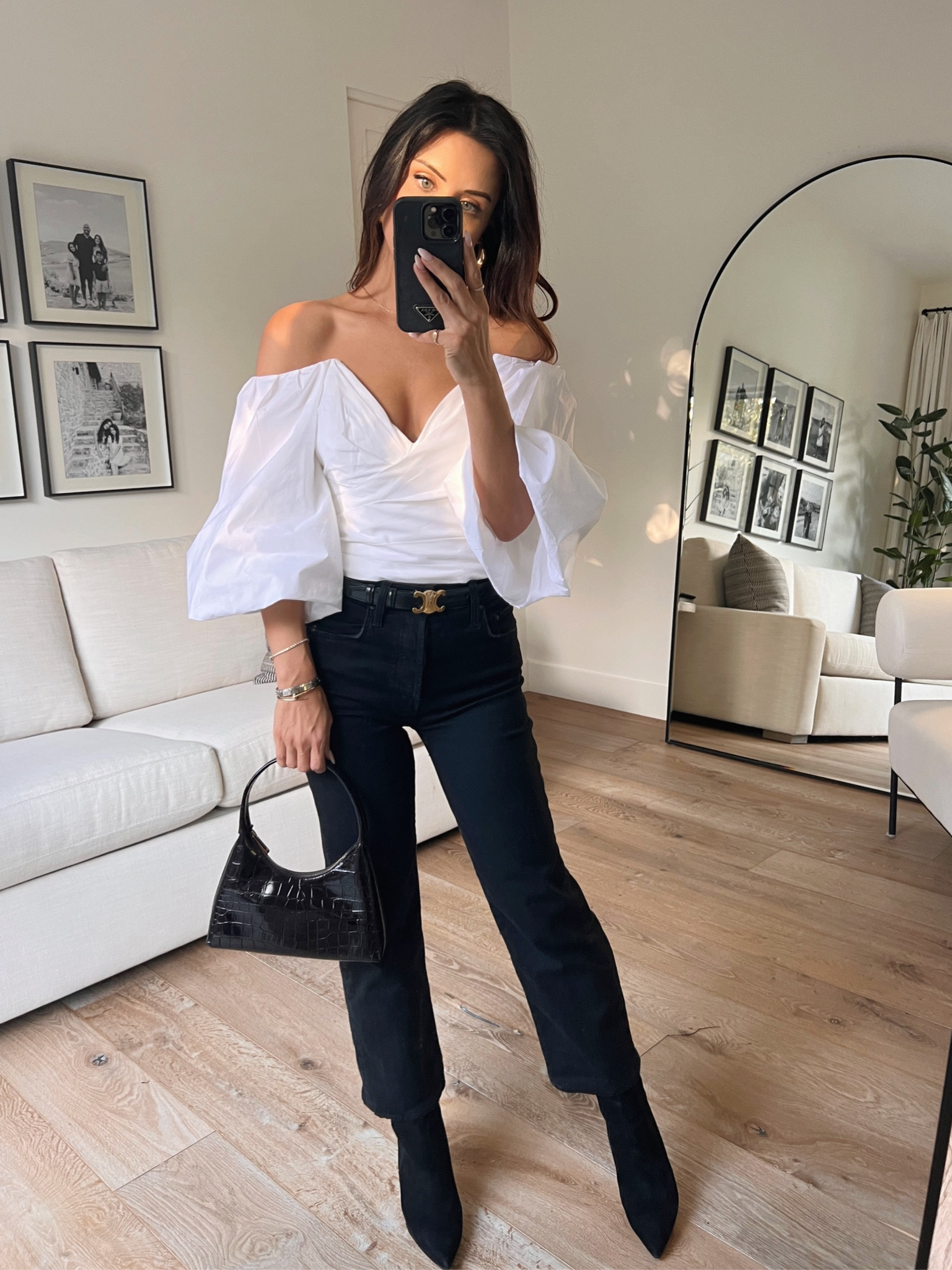 Date night lately- love this top under $100 wearing a size 2 

#LTKfindsunder100 #LTKstyletip