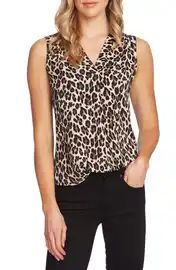 Leopard V-Neck Top | Nordstrom