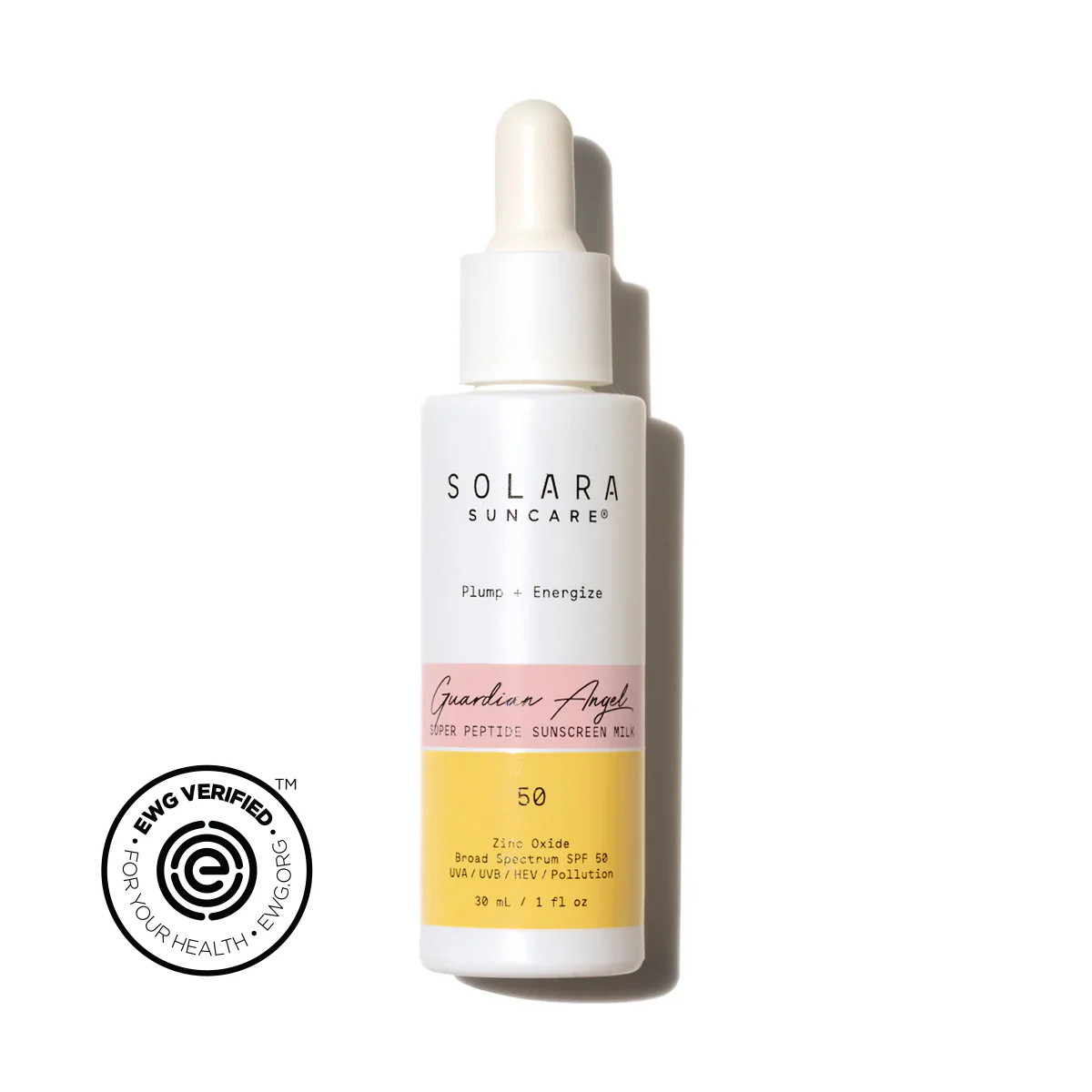 Guardian Angel Super Peptide Sunscreen Milk, SPF 50 | SOLARA SUNCARE