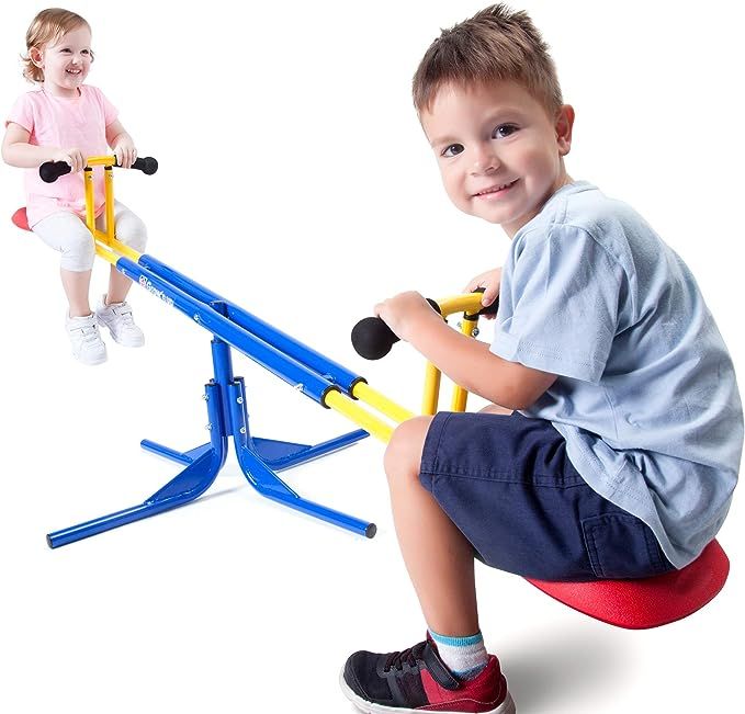 Grow'n Up Heracles Seesaw, 360 Degrees Rotation Teeter-Totter, Backyard Playground Outdoor seesaw... | Amazon (US)