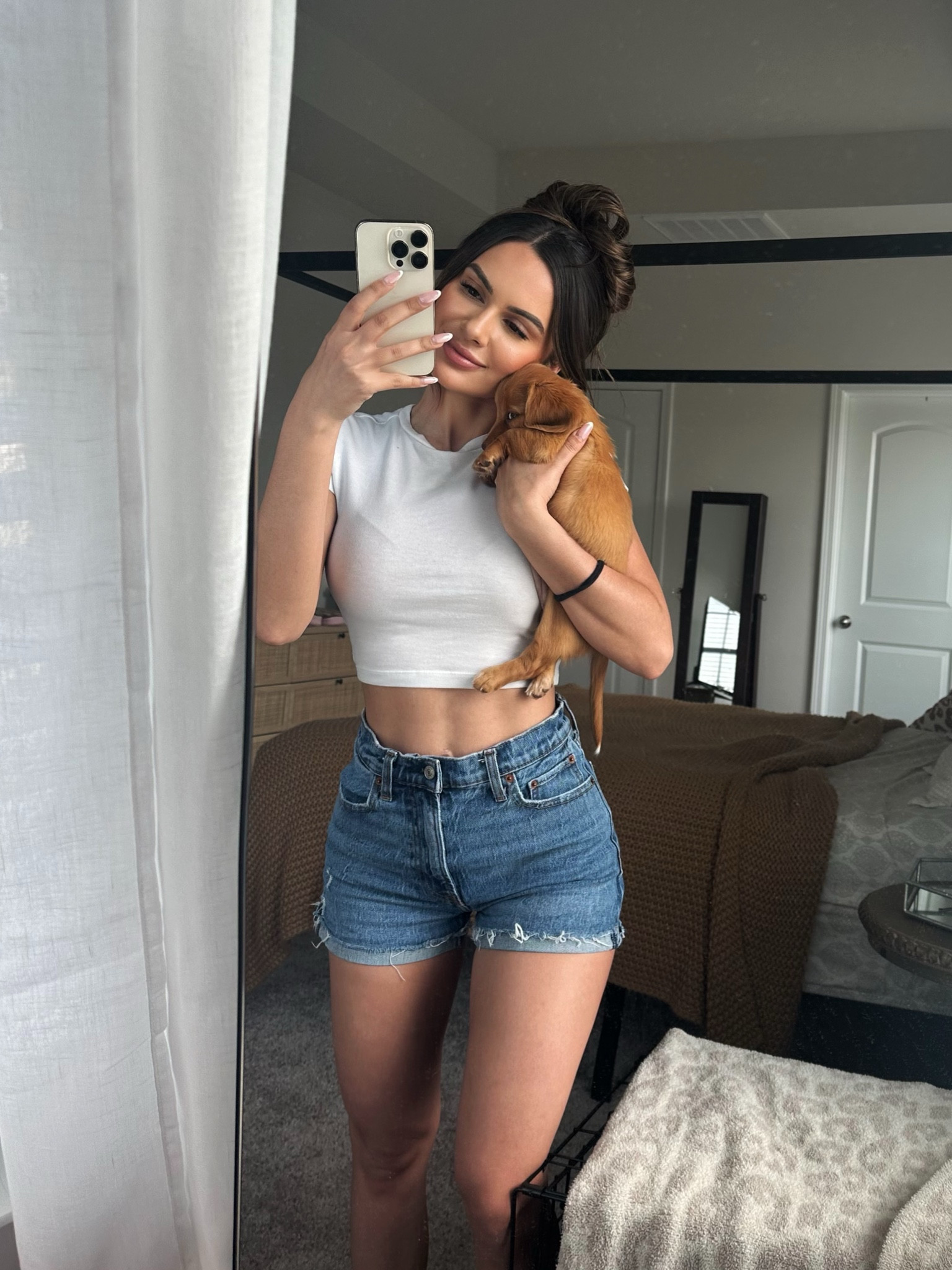 My favorite denim shorts! 

#LTKfindsunder50 #LTKstyletip #LTKSeasonal