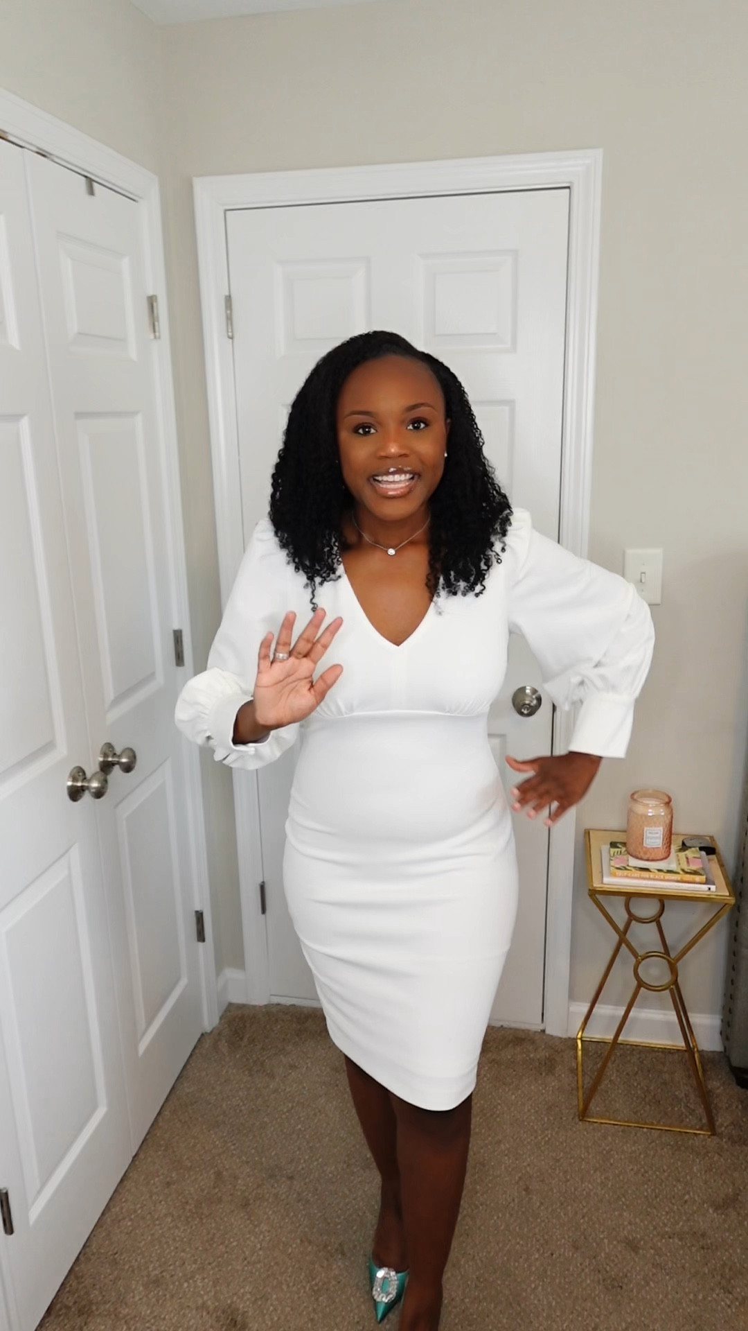 Spring Outfit Inspo 2024: outfit ideas for graduation ceremonies!
Dress: @Calvin Klein @Belk Shoes: @AMINA MUADDI
Jewelry: @Nordstrom @David Yurman Lipgloss: @Summer Fridays in Vanilla

#LTKVideo #LTKStyleTip #LTKMidsize