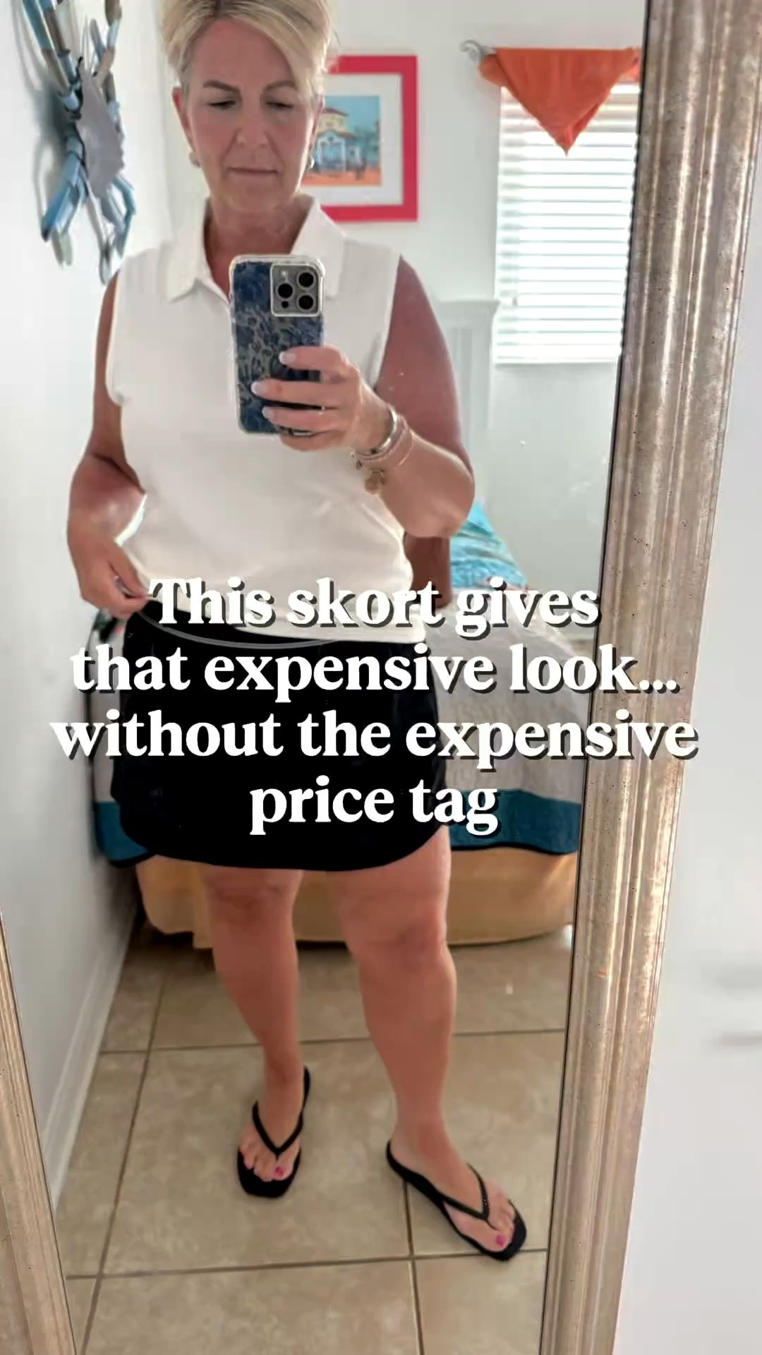 Skort xl
Top large
