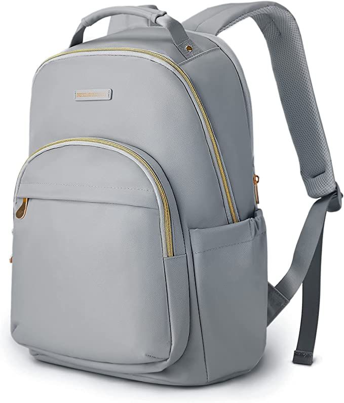 LIGHT FLIGHT Laptop Backpack for Women Work Travel Backpacks Laptop Bookbag Back Pack fits 15.6 I... | Amazon (US)