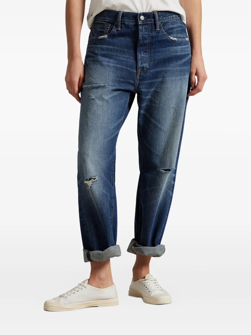distressed jeans | Farfetch Global