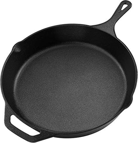 Pre-Seasoned Cast Iron Skillet - Utopia Kitchen (12.5 Inch) | Amazon (US)