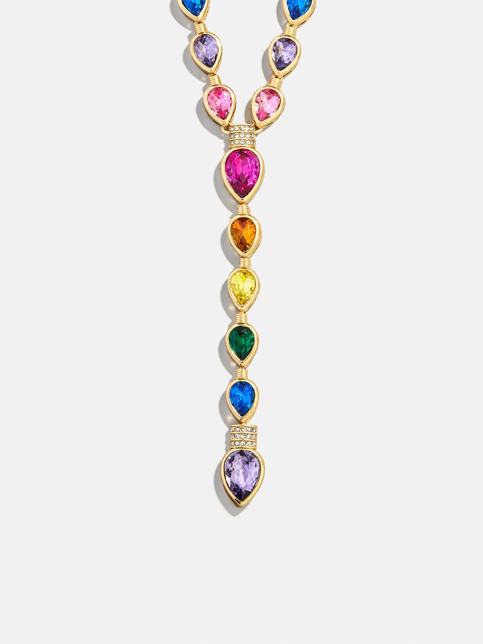 Glow With It Lariat Necklace - Multi | BaubleBar