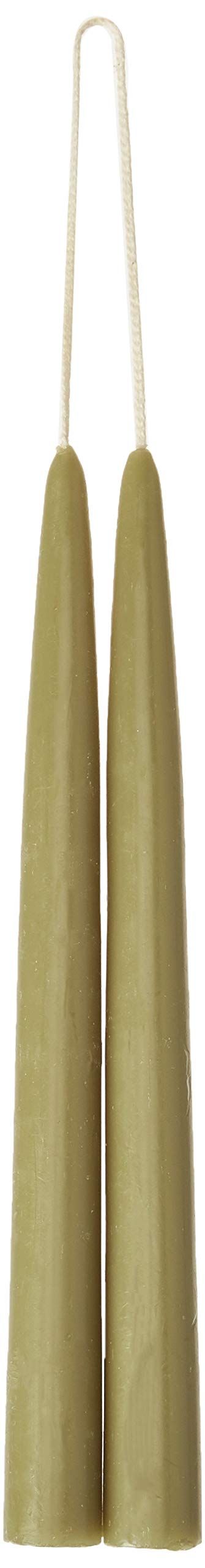 Root Candles Scented Hand-Dipped Taper 9-Inch Dinner Candles, 2-Count, Bayberry - Walmart.com | Walmart (US)