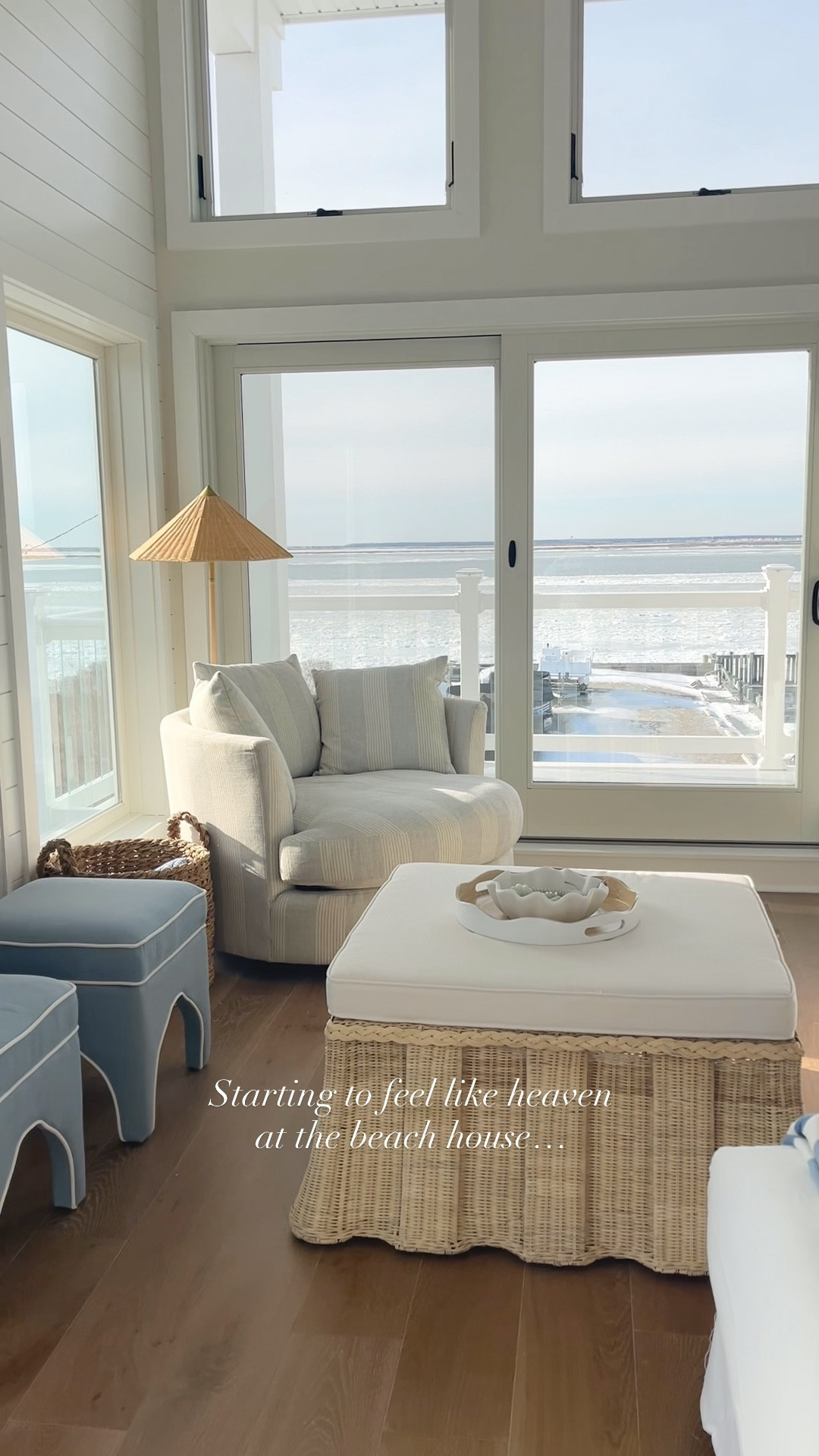 Beach house links!! 🤍🌊🐚
Sofa is IKEA hyltarp sofa w/ chaise & not linkable thru ltk but I linked a new similar version!! Also slipcovered!! 🙌🏻

Blue ottomans were an old TJMaxx find & sold out 😭

#LTKSaleAlert #LTKHome