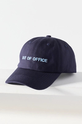 Intentionally Blank Out of Office Baseball Cap | Anthropologie (US)