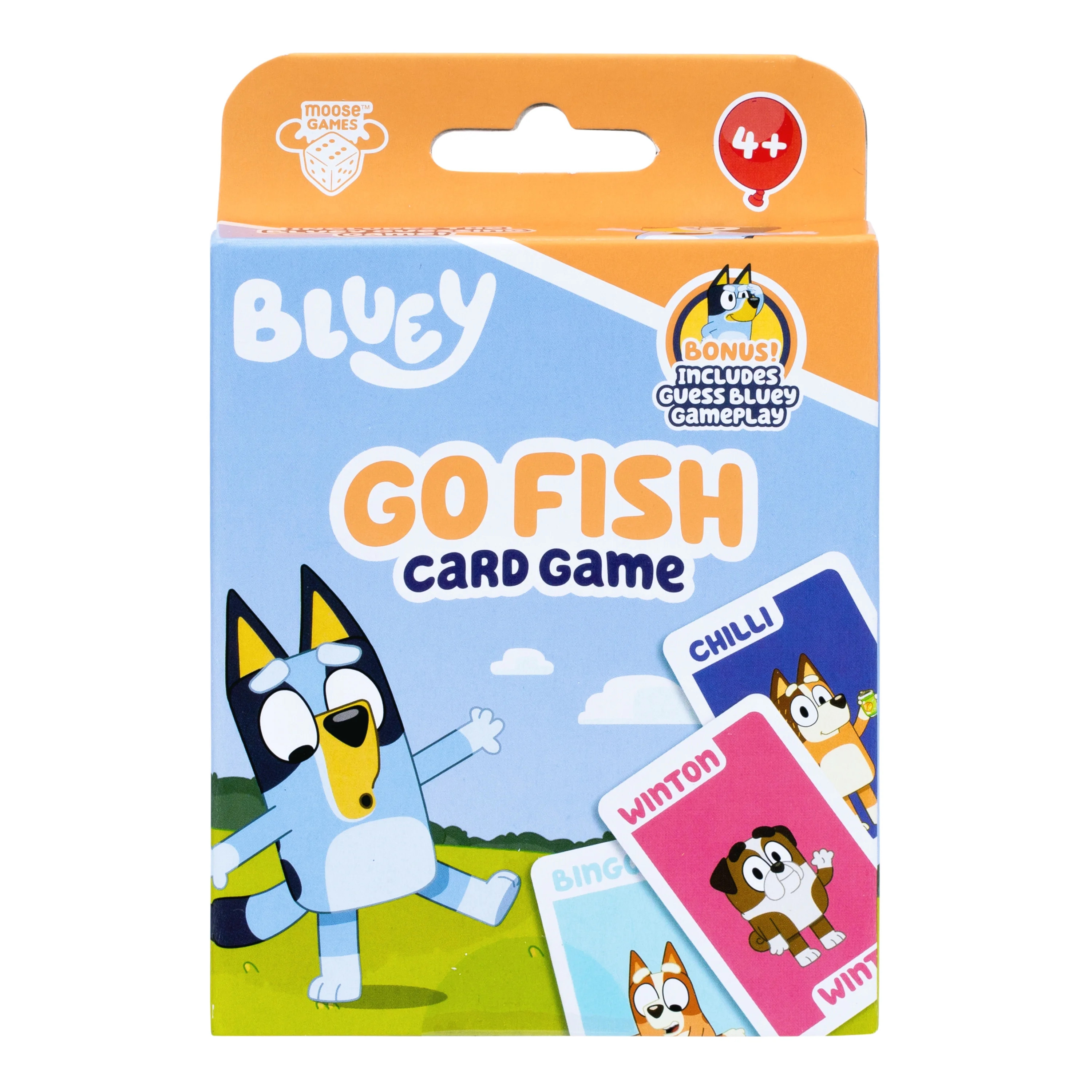 Bluey Go Fish Card Game, Build Confidence and Cognitive Skills, Quick and Easy to Play, Family Fu... | Walmart (US)