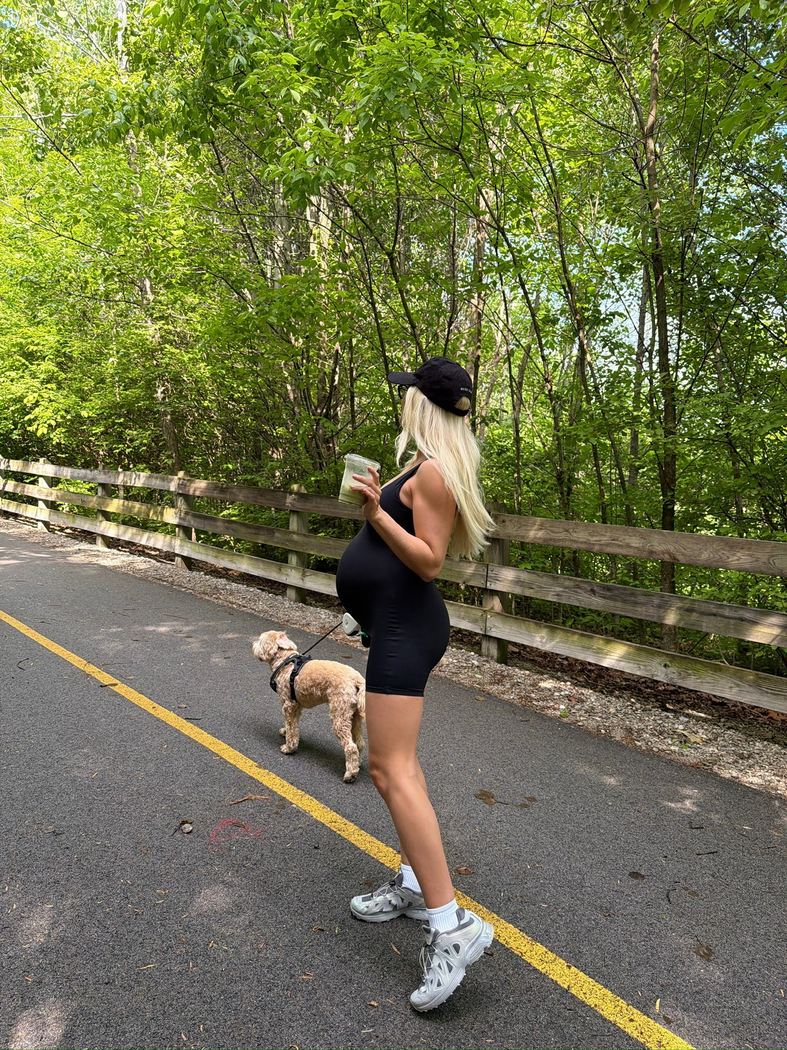 SIZE: small in onesie (linked similar), shoes run tts! #kathleenpost

Maternity outfit, bump friendly look, walking outfit, athleisure

#LTKfitnessgoals #LTKActive #LTKBump