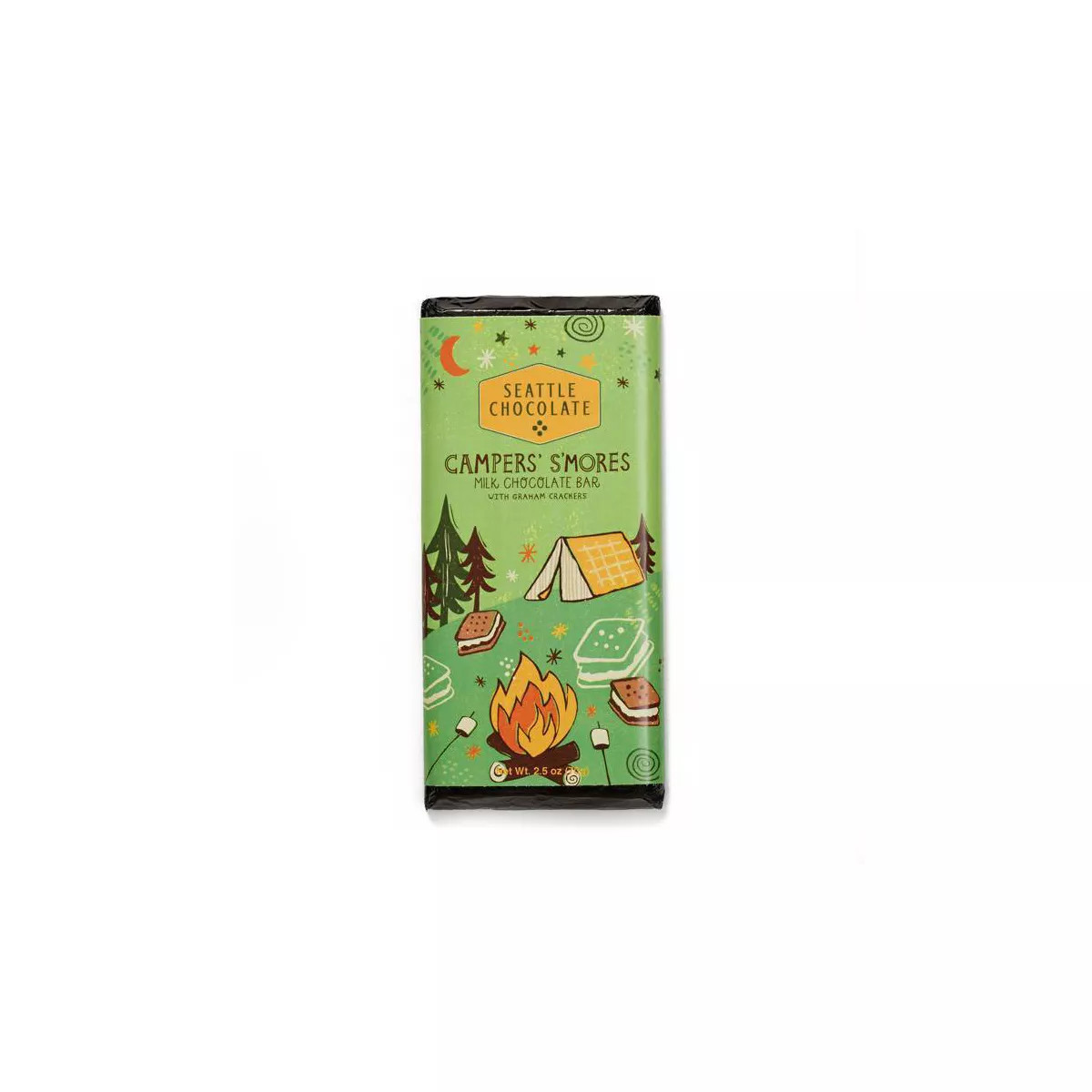 Seattle Chocolate Truffle Candy Bar Campers Smores - 2.5oz | Target