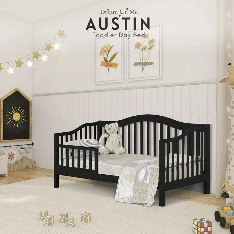 Dream On Me Austin Toddler Day Bed, Black | Walmart (US)