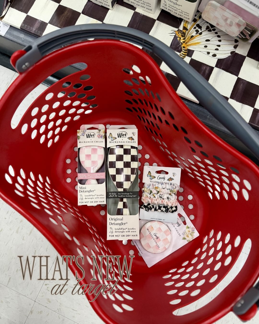 Have you seen the @mackenziechilds @thewetbrush @goodyhair collab at @target ? 🎯🖤🤍🖤 it’s so fun! I love the iconic black check! Say NEED & I’ll send you 🔗s to what’s available online!!

#mackenziechilds #targetfinds #targethaul #targetmusthaves target fashion, target must haves, target love target lover target finds, target haul, target must haves, mackenzie childs target collab, mackenzie childs collab target
