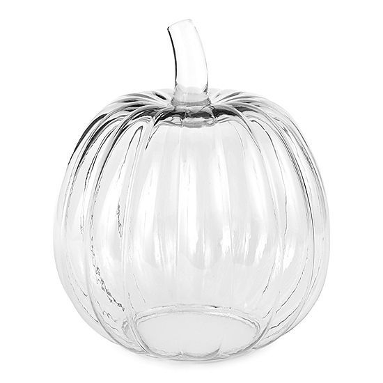 JCP Glass Pumpkin Tabletop Decor | JCPenney