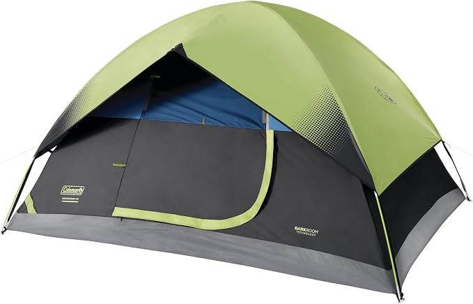 Coleman Sundome Dark Room 4/6 Person Tent, Blocks 90% of Sunlight to Keep Inside Cool, Weatherpro... | Amazon (US)