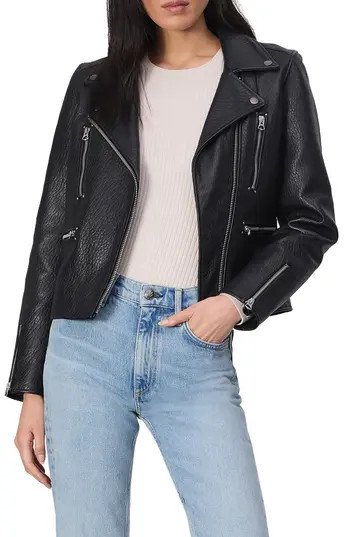 rag & bone Arrow Leather Jacket in Black at Nordstrom Rack, Size Xx-Small | Nordstrom Rack