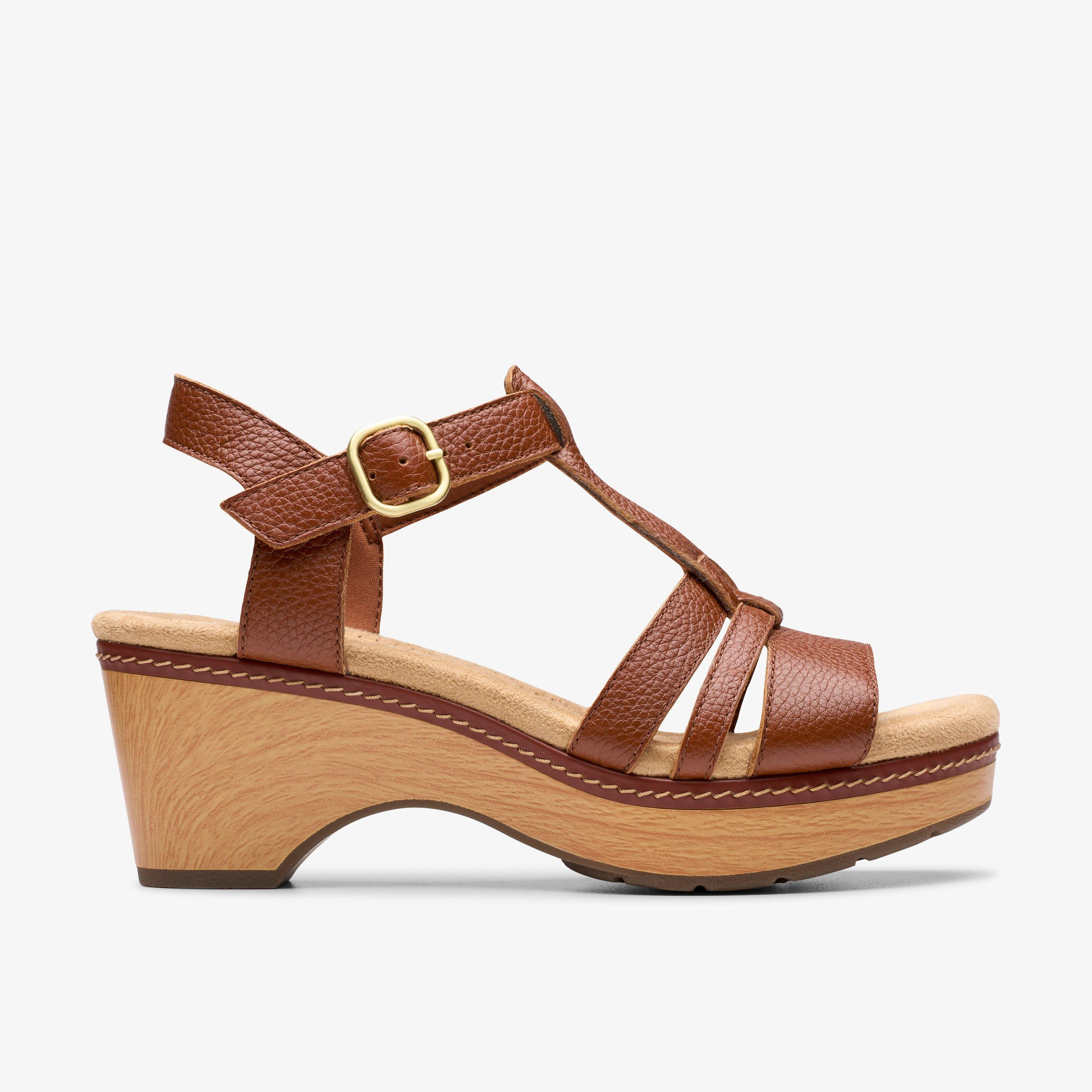Women's Seannah Madi Tan Wedges | Clarks | Clarks (US)