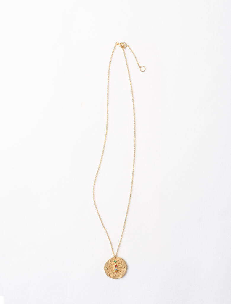 Scorpio zodiac sign necklace | Maje US