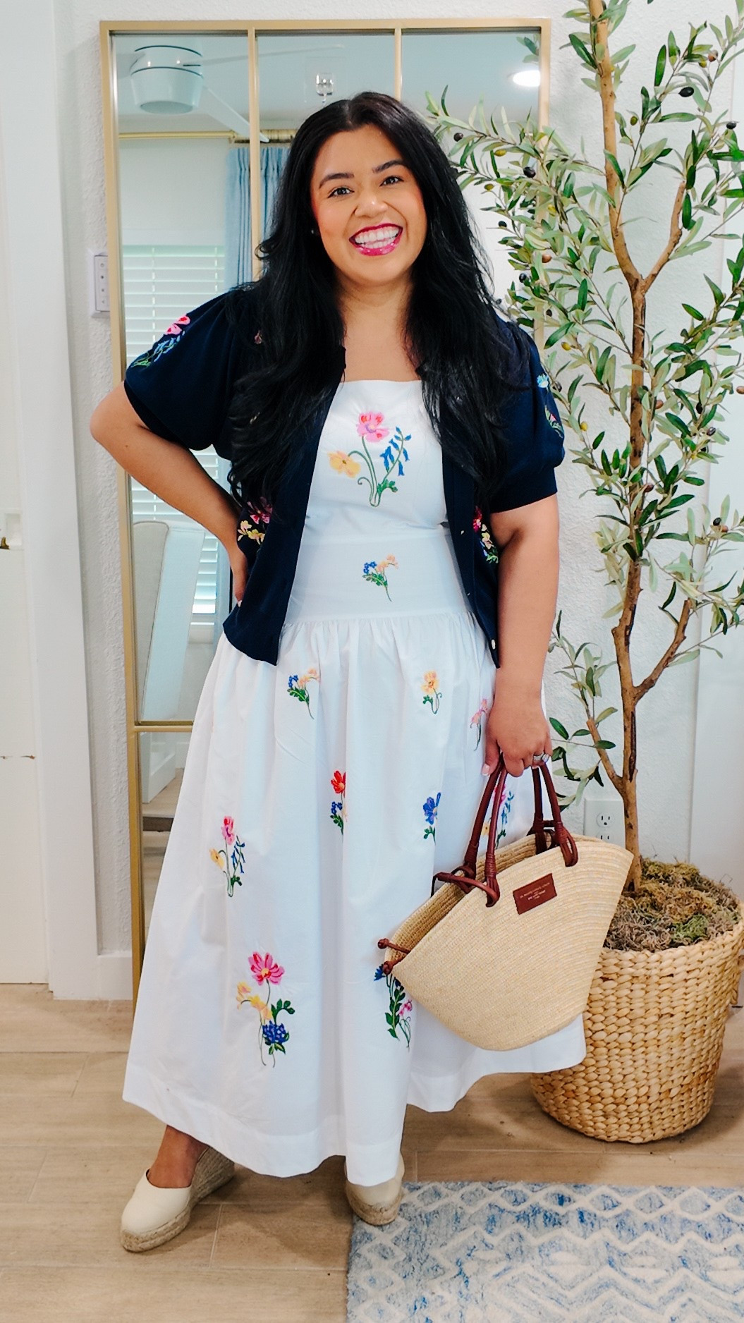 🌷This dress is from from Walmart and I’m wearing the matching cardigan! It’s 100% cotton and I’m wearing a Large in both! 

🌷My espadrilles are from Castaner, and I’ve had them for three summers now and they like just as good as the day I bought them. 

🌷My bag is from @SEZANE  and this is my second season wearing it. It’s held up great and is definitely one to add to your collection. It’s a splurge so I’ve linked some amazing alternatives. 

🌷Classic outfit, spring outfit, modest fashion, petite fashion, mid size fashion, how to style spring clothes for short girls, summer capsule wardrobe, summer outfits I’ve worn recently

#LTKgrwm #LTKOver40 #LTKMidsize